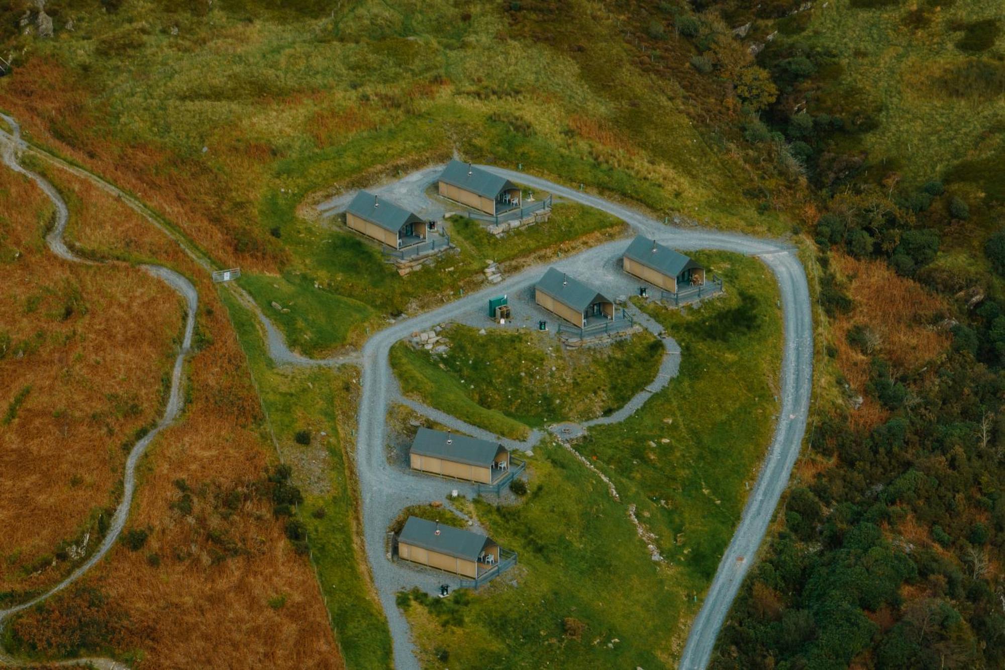 Llechwedd Glamping Hotel Blaenau Ffestiniog Exterior photo